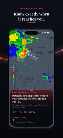 SkyMochi Weather iPhone screenshot