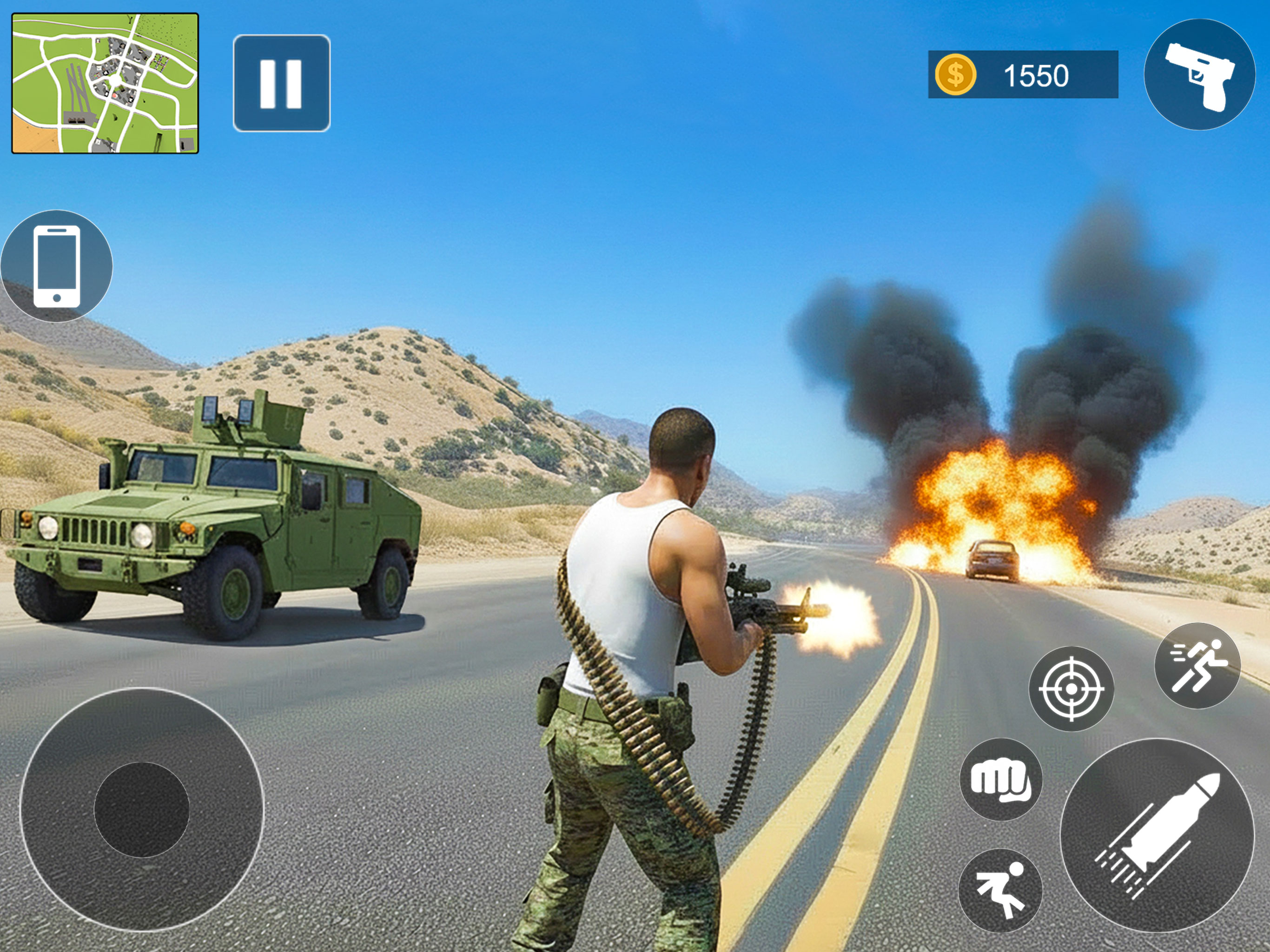 Gangster Crime City Army Wars screenshot 9