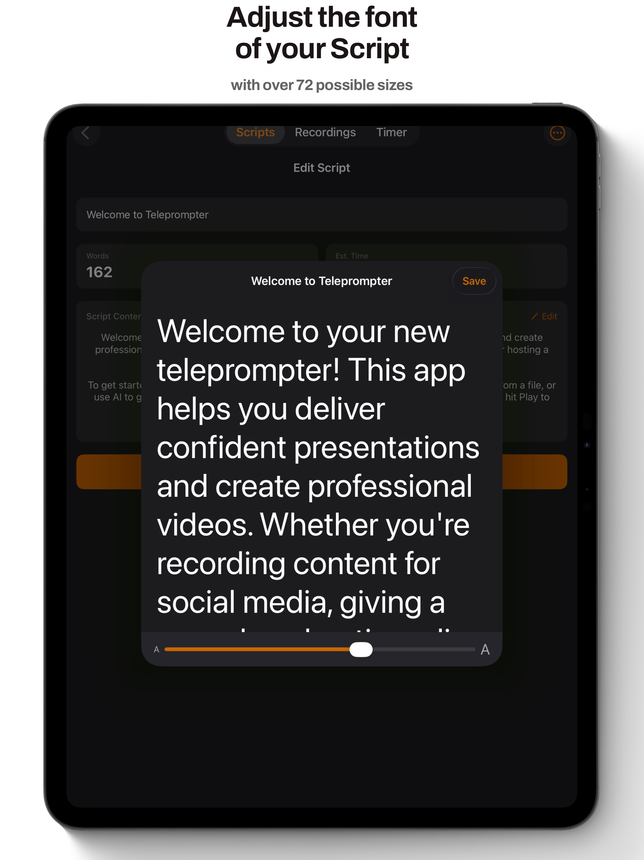 Teleprompter • Video Recorder screenshot 10