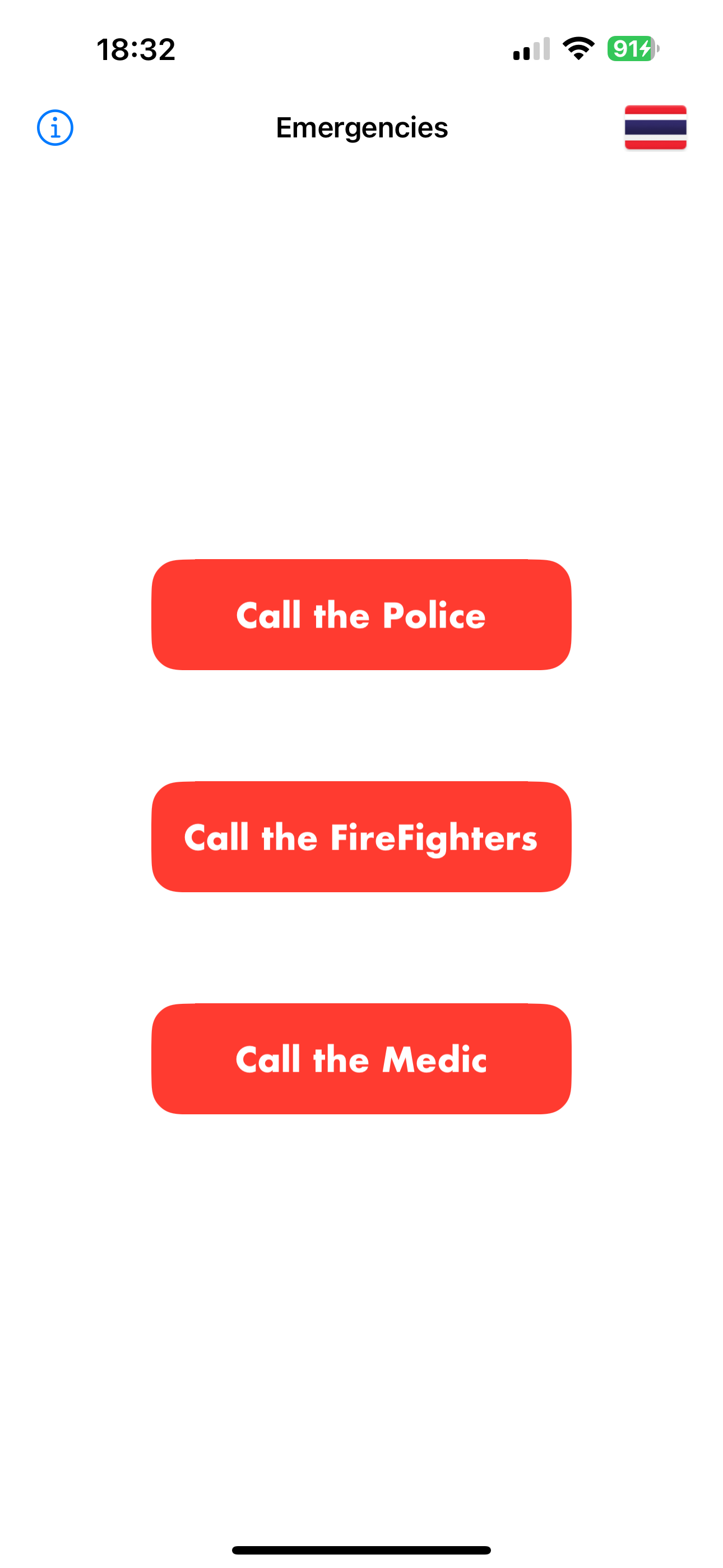 Emergency Calls Worldwide