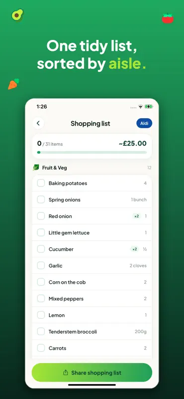 Ferbi - AI Meal Planner screenshot 8 of 8