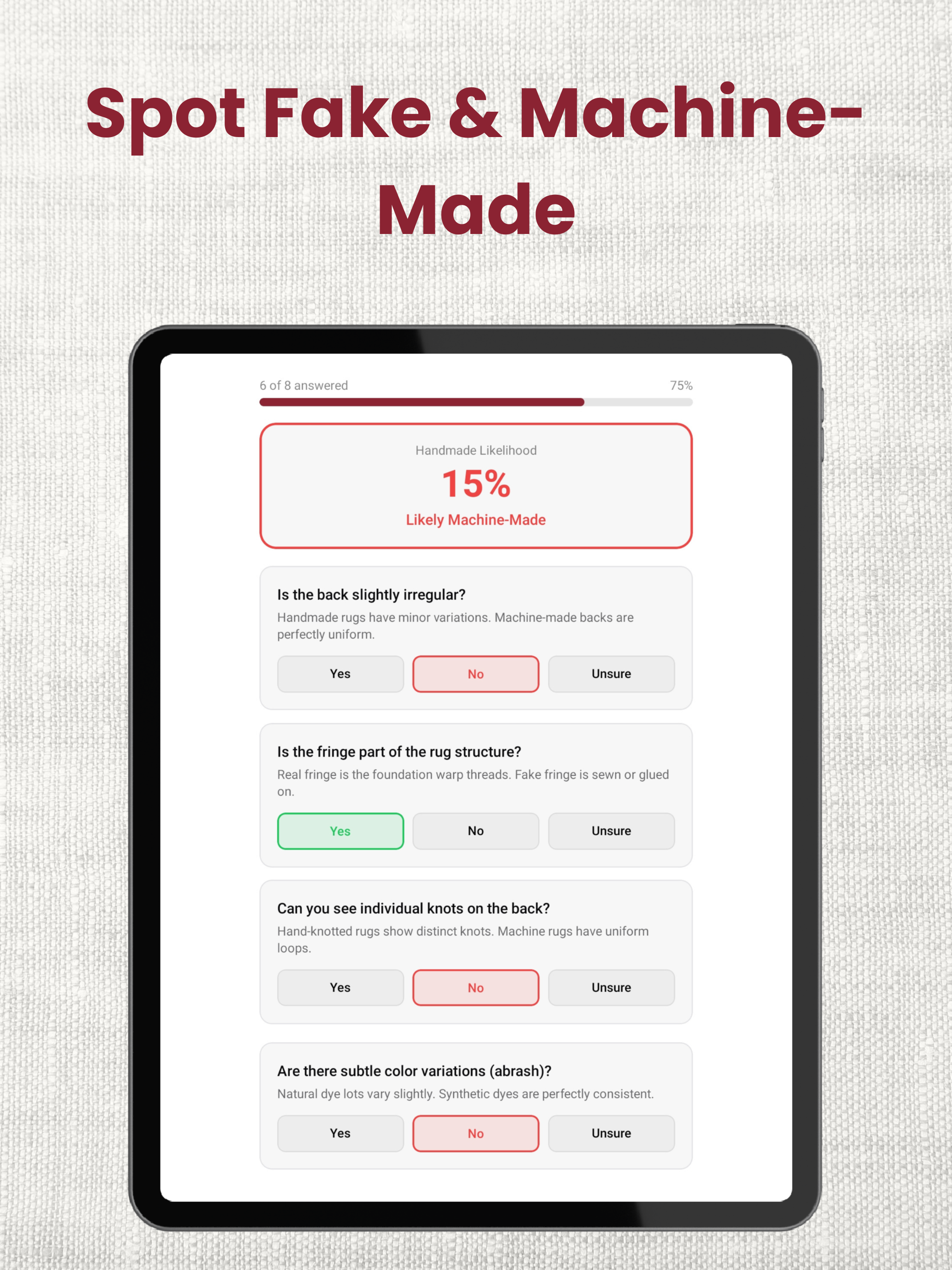 Rug Identifier & Value
