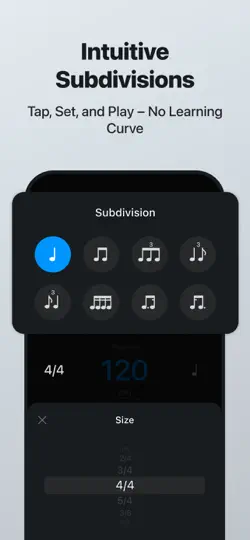 Metronome - BPM Counter iPhone Ekran Görüntüsü 3