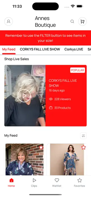 Annes Boutique screenshot 2