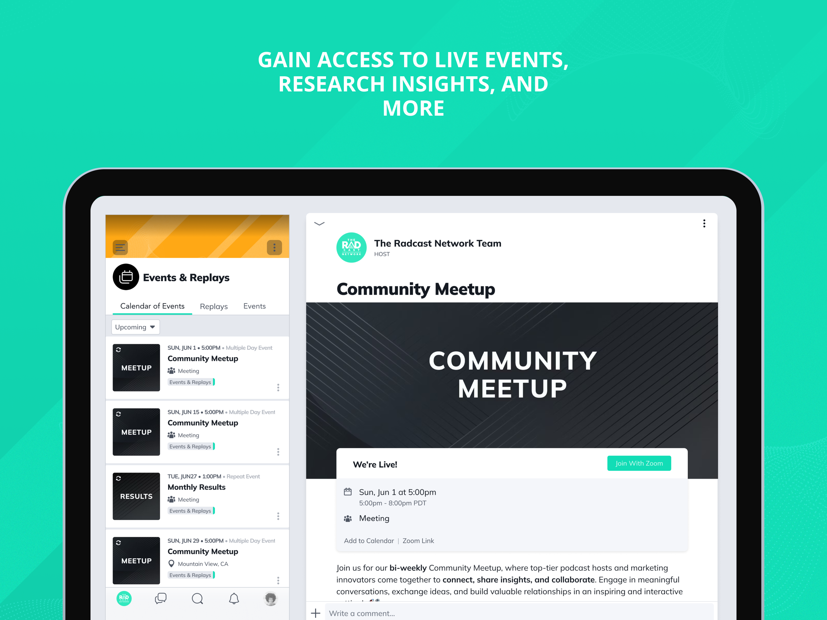The Radcast Network screenshot 5