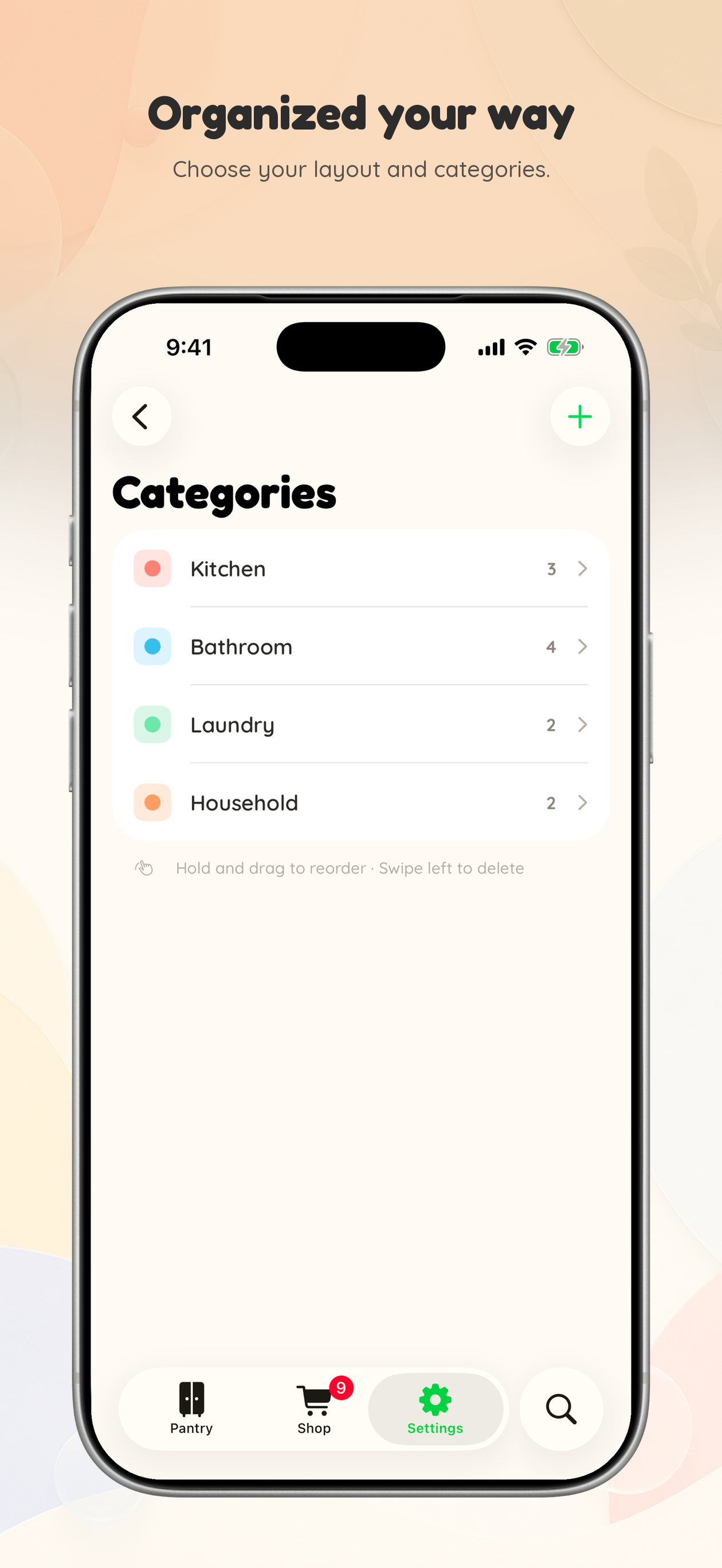 cubby: Pantry & Shopping List screenshot 7