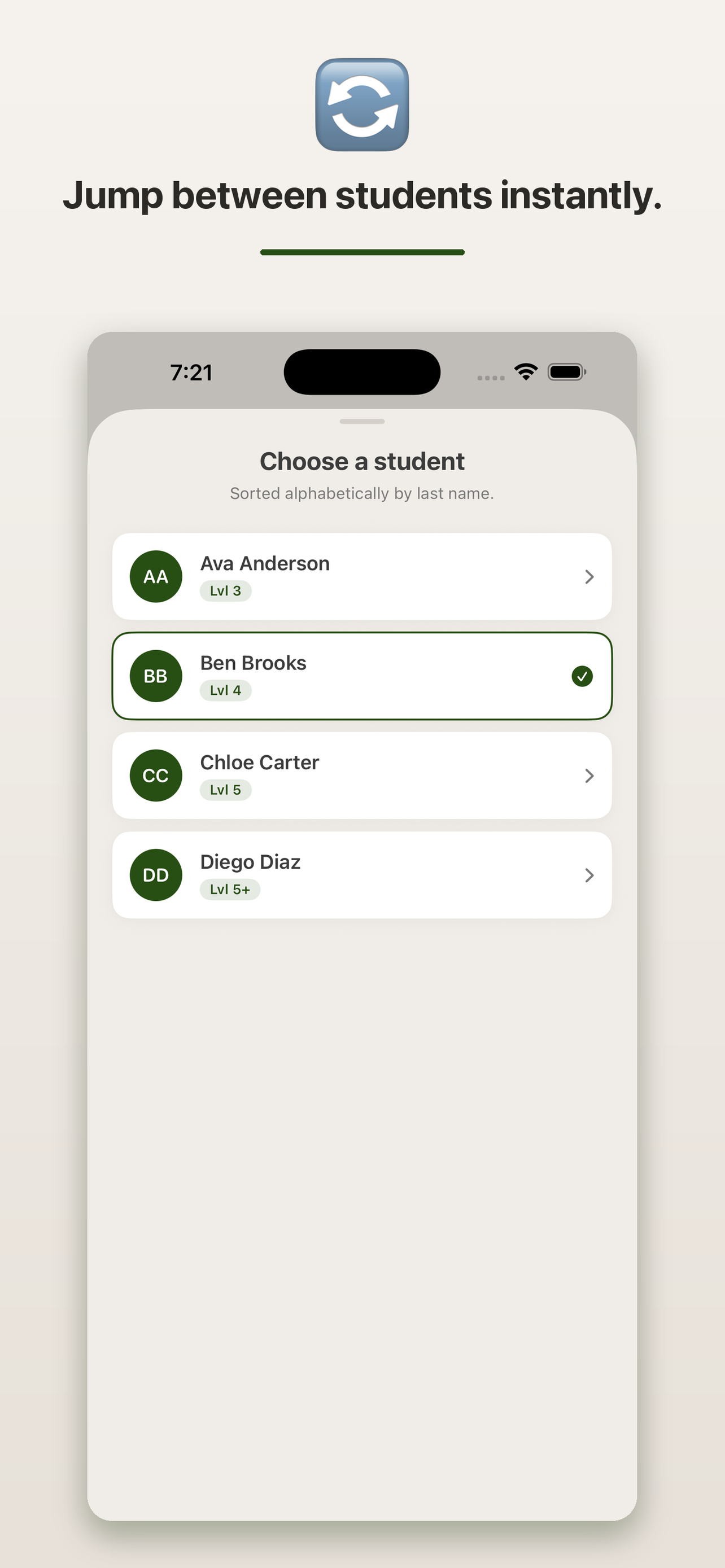 Classroom Point Tracker screenshot 3