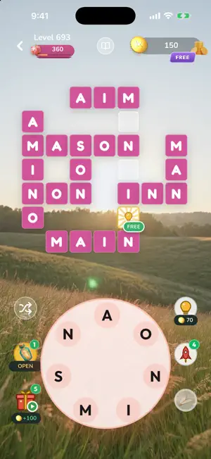 Wordmere: Cozy Word Puzzles screenshot 2
