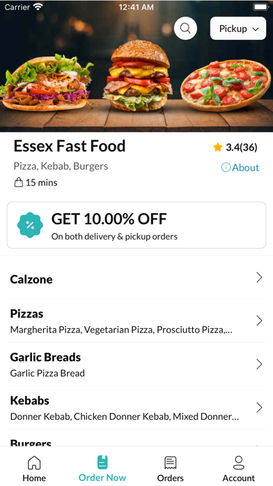 Essex Fast Food Screenshot