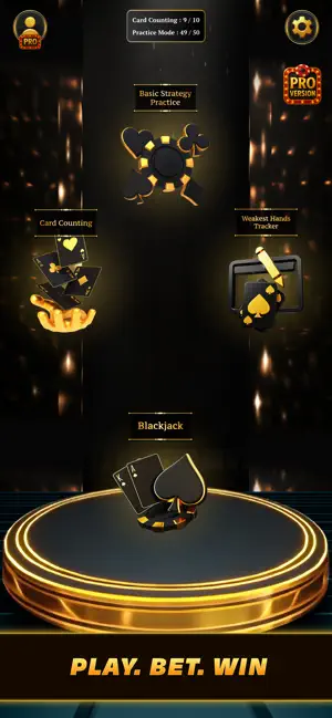 Blackjack IQ Trainer screenshot 1