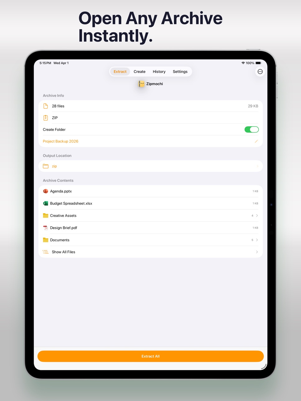 iPad screenshot