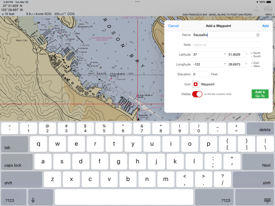 Screenshot #3 for iSailGPS : NOAA USA RNC Charts