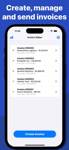 Invoice Maker Receipt Creator screenshot