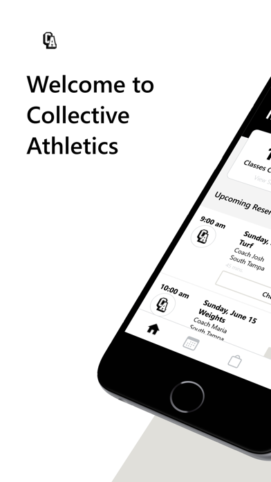 Collective Athletics iPhone screenshot