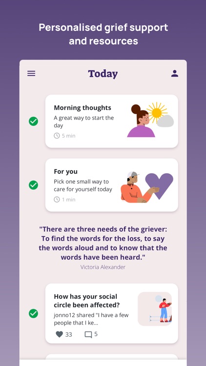 Griefity: Grief Support screenshot-3