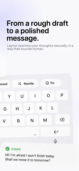 Laynor: AI Keyboard screenshot 2