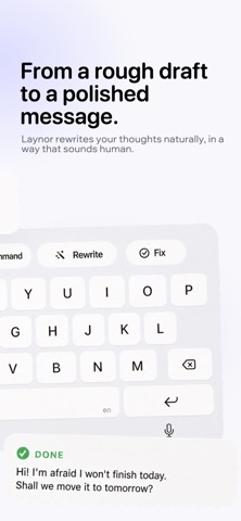 Laynor: AI Keyboard Screenshot 2 of 6