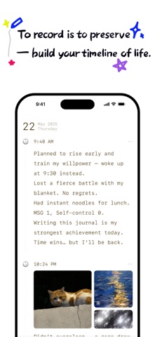 Lightmark–Private Diary & Time Screenshot 2 of 3