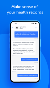 Sync.MD Personal Health Record screenshot