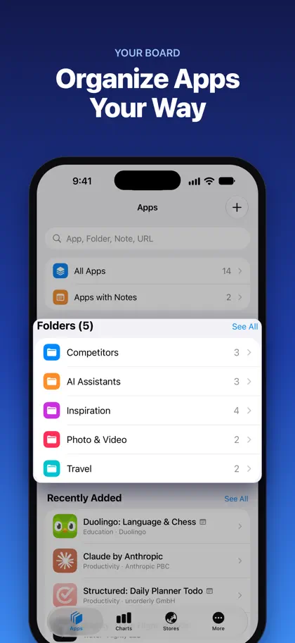 Screenshot 4 von 5 zu Appboard: App Rankings
