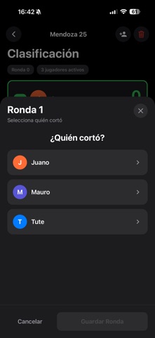 Puntify - Anotador de juegos screenshot