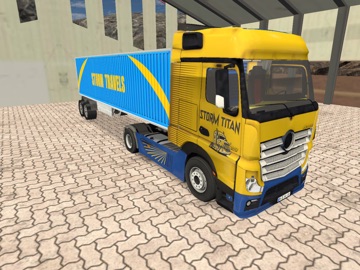 Truck Games Euro Truck Driving iPad screenshot