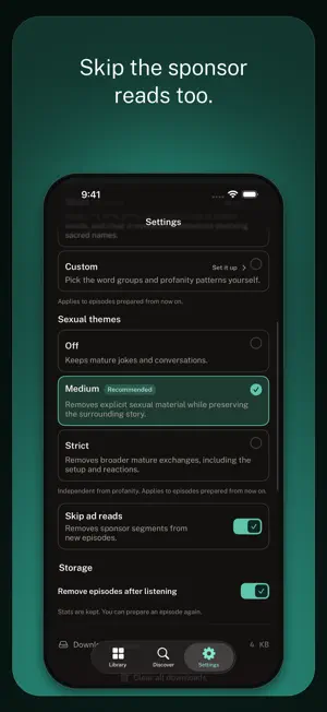 PodGuard - Podcast Filter screenshot 4