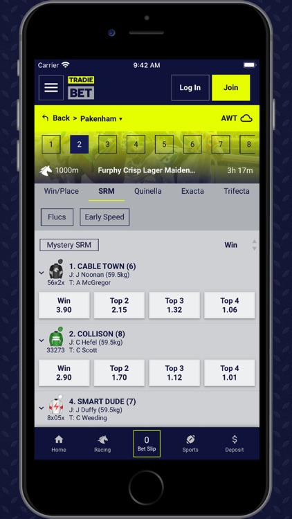 TradieBET - Online Betting App screenshot-3