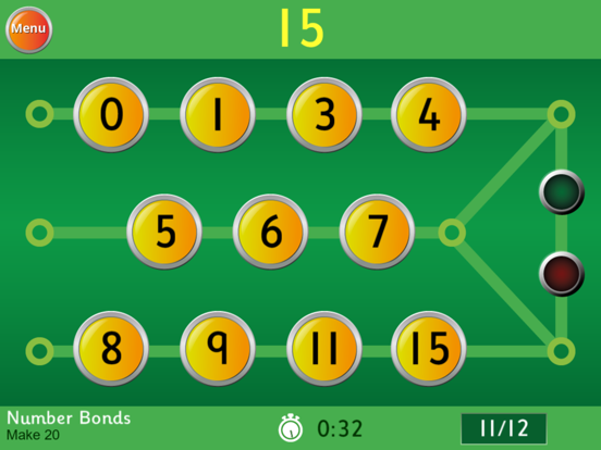 Hit the Button Maths iPad app afbeelding 3