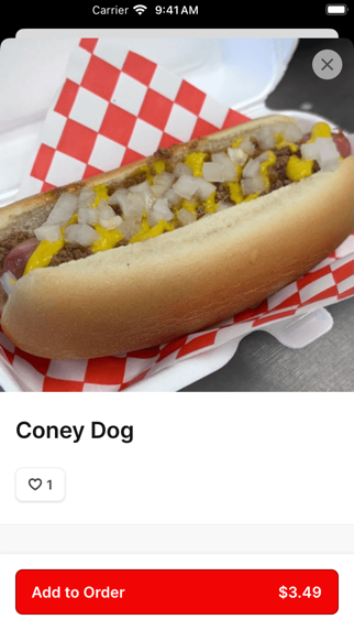 US Coney and Cone iPhone screenshot 4 - Food & Drink app