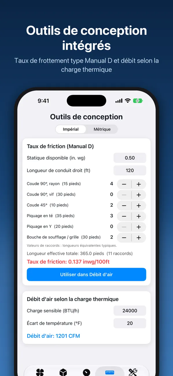 Screenshot #3 pour Calculatrice Conduit Elite