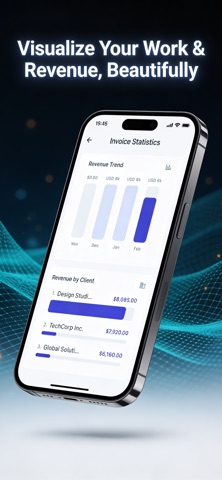Calvo: Invoice from Calendar screenshot