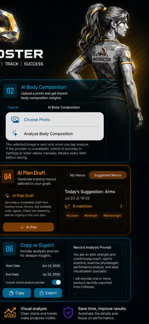 FitRoster Pro: Workout Log screenshot 4