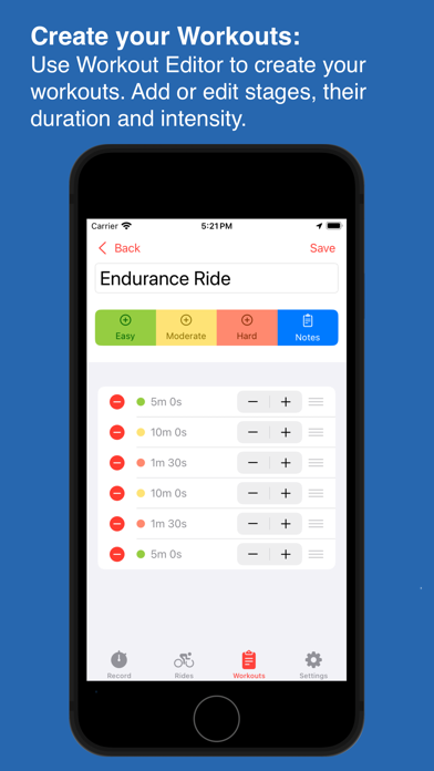 Bikemind: workout tracker Screenshot