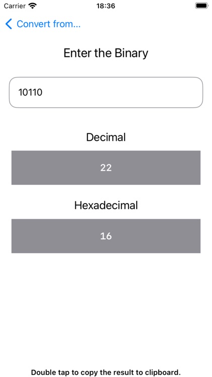 Instant Binary Converter