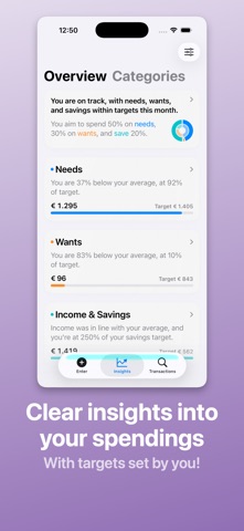 Moniq - Simple Expense Tracker Screenshot 2 of 4