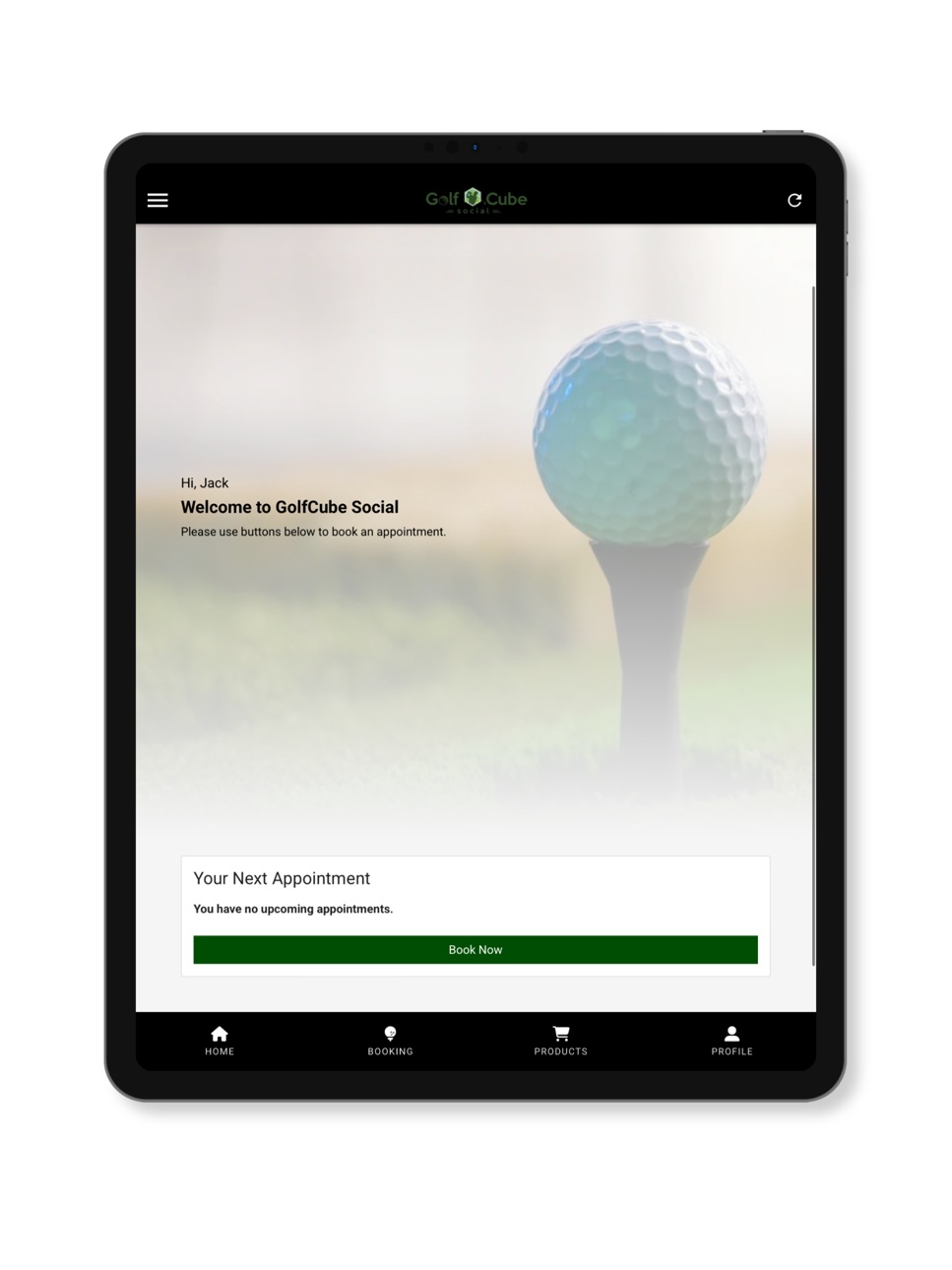 iPad screenshot