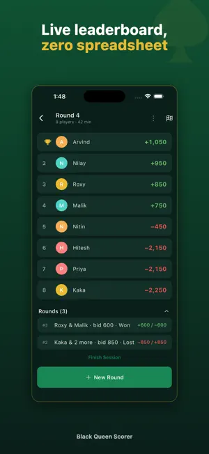 ScoreWise: Card Game Scorer screenshot 4