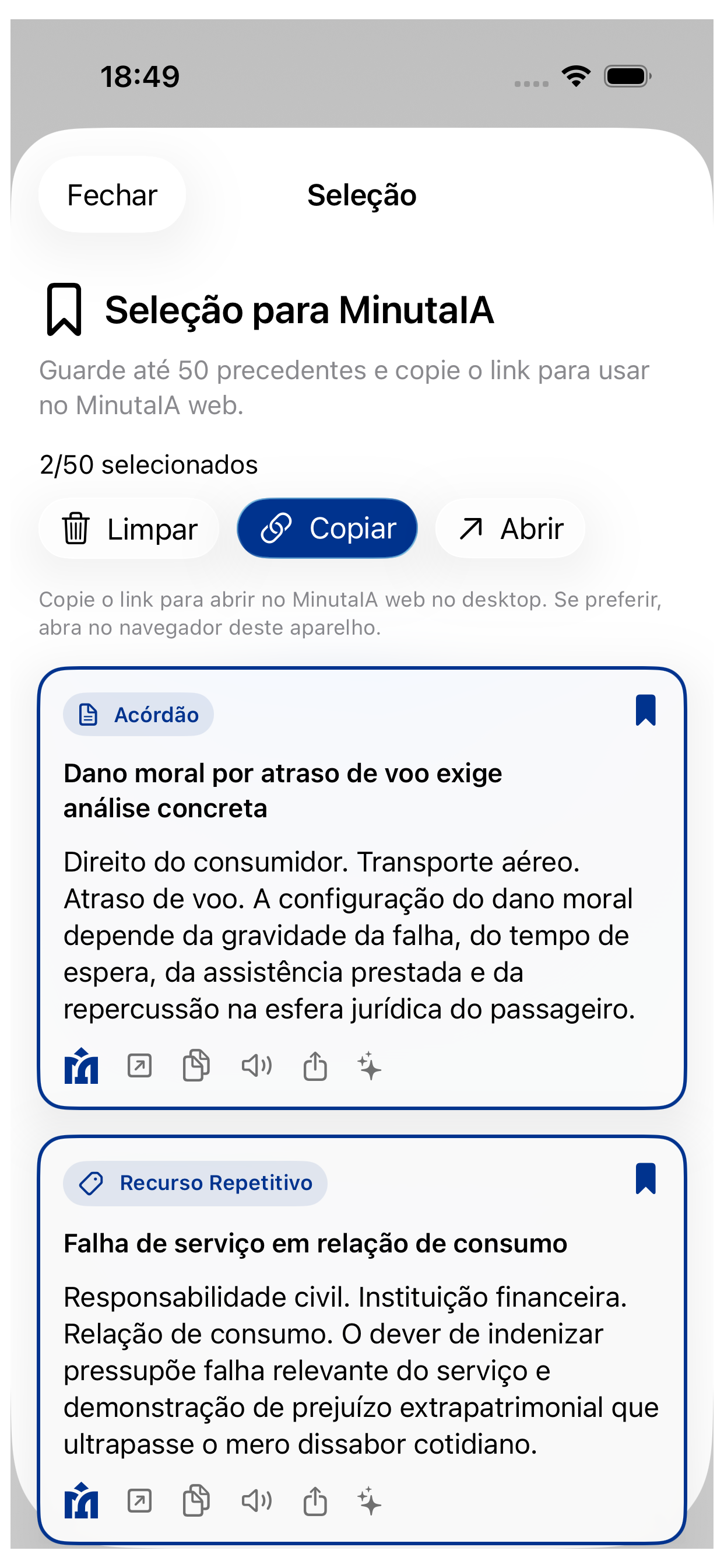 JurisprudênciaIA screenshot 3
