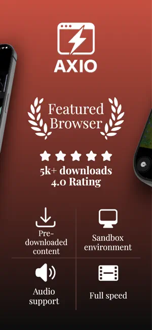 AXIO: Flash Player Browser screenshot 4