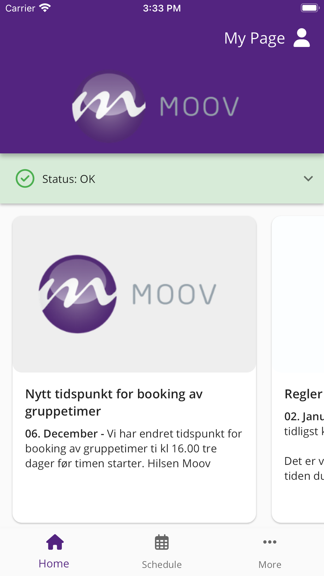 Moov Treningssenter