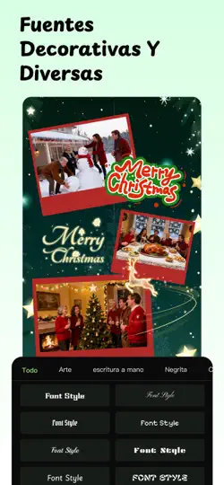 Captura de pantalla de PhotoGrid Collage Maker Staril en iPhone 3