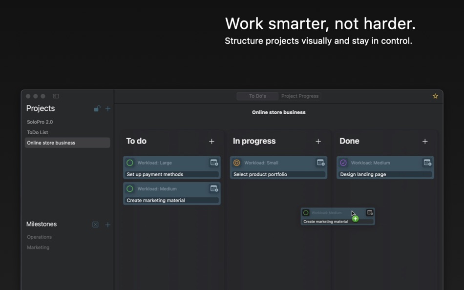 #3. SoloPro: Projects & Tasks (macOS) 由: Tobias Menke