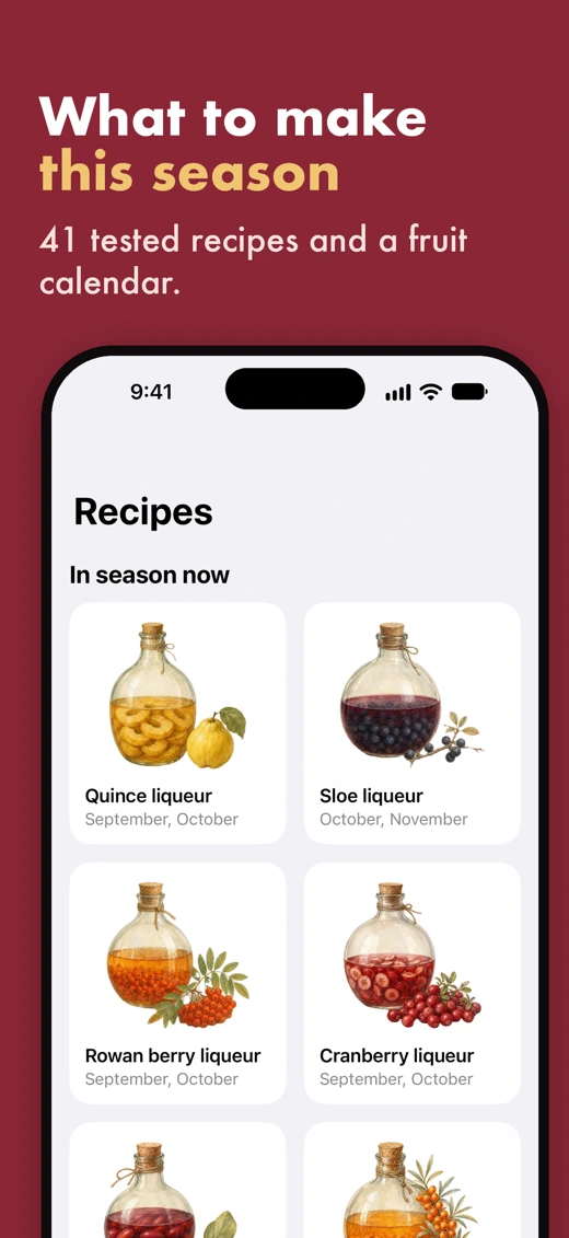 Nalewka: Homemade Liqueurs screenshot 1
