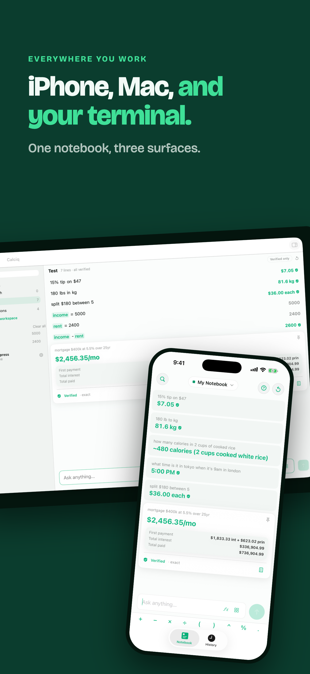 Calciq - Smart Calculator screenshot 8