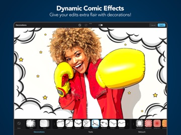 Toon Photo Editor: Clip2Comic iPad screenshot