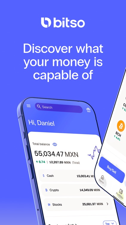 Bitso: Save and invest easily