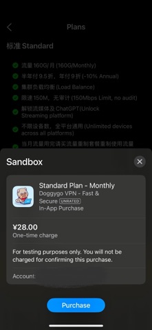 Doggygo VPN Fast & Secure iPhone screenshot