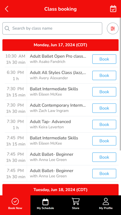 Contemporary Ballet Dallas Screenshot