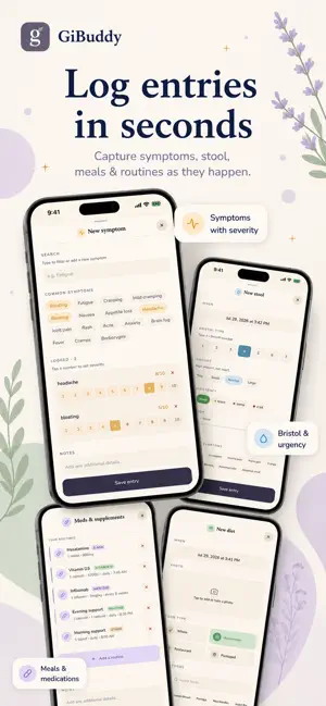 GiBuddy: IBS & IBD Tracker screenshot 2